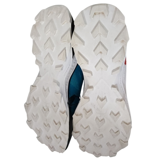 Salomon Supercross 4 Trail Running Shoes – Men’s 11 – Aqua Blue – Excellent Cond - Picture 8 of 14